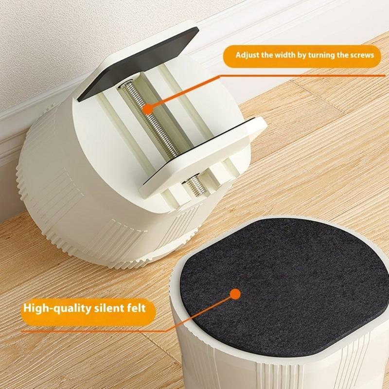 4Pcs Adjustable Chair Risers Furniture Heightening Foot Pads Bed Table Raiser Feet Leg Lift Furniture Raisers Enduring