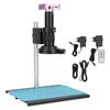 51MP Microscope Camera 180X C Mount Lens 1080P Video Industrial Digital Microscope Camera Kit with LED Light 100‑240V