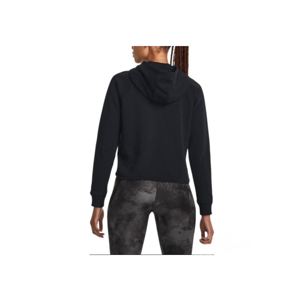 Under Armour Однотонная тренировочная куртка с капюшоном, женские куртки, черная 1379881-001