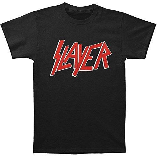 Slayer Men's Classic Logo Short Sleeve T-Shirt, Black, Small