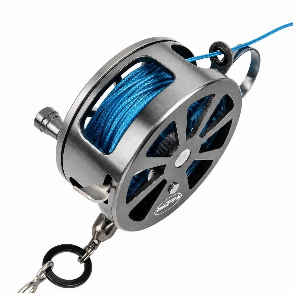 Stainless Steel Fish Stringer PE Line Fishing Stringer Clips Durable Fishing Lock Buckle  For Kayak