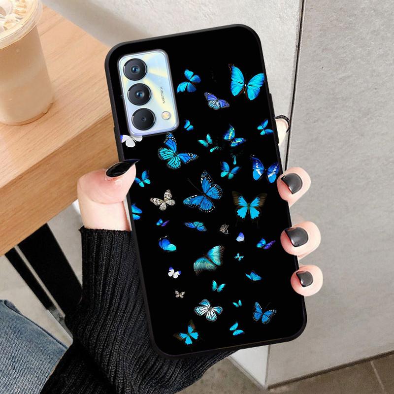 For Realme GT Master Edition Case 6.43Inch Cool Painted Case For OPPO Realme GT Master Edition Cover Silicone Back Bumper