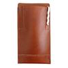 Chest Pocket Business Pen Case with Business Card Holder (brown)
