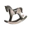 Hand Carved Horse Figurine Retro Horse Balance Art Adornment  Xmas Kids Gift