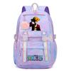 Anime One Piece Printed Backpack for Teenager Student Girl Back To School Bagpack Daily Bookbag Women Large Capacity Travel Bag Rucksack Mochila