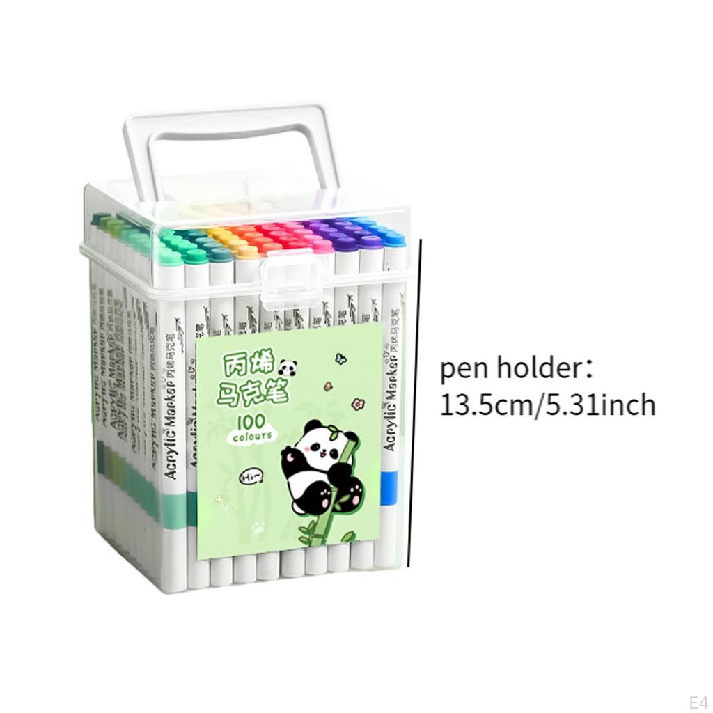 Acrylic Paint Markers Pens for Children Adults Quick Drying Drawing with