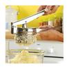 1 Pcs Potato Press Three-in-one Stainless Steel Juicer Can Be Changed. Manual Pressure Mashed Fruit and Vegetable Squeezer