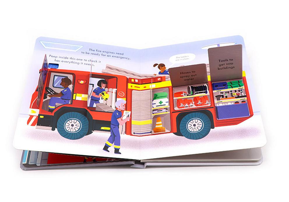 Usborne Загляни внутрь: Наука. Интерактивная книжка с картинками