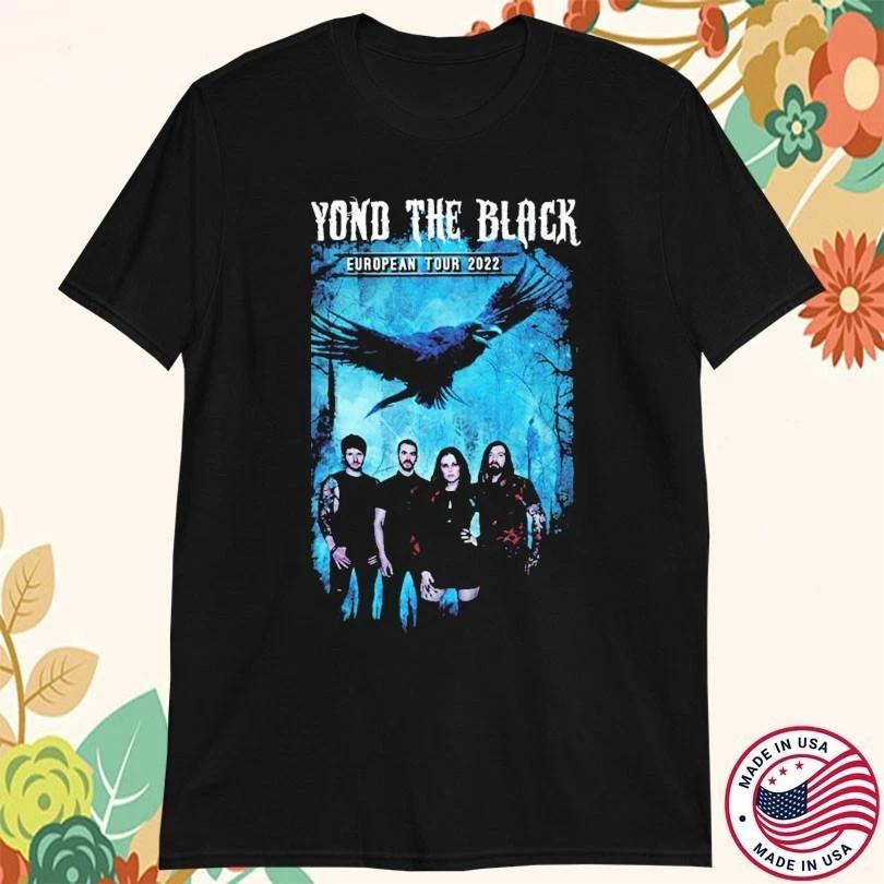 beyond The Black 2022 Tour European Crow T Shirt Full Size S-5XL Unisex T-Shirt