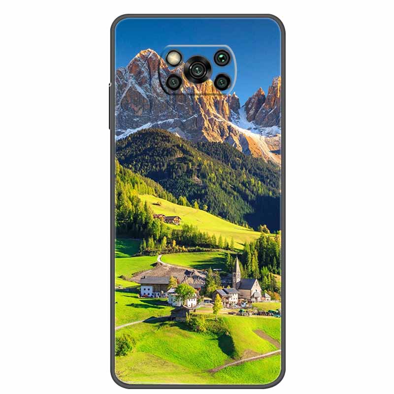 Чехол для Poco X3 Pro Крутой Силиконовый ТПУ Мягкий Печатный Чехол для Телефона Для Xiaomi Poco X3 NFC Чехол Funda Pocophone X3 Pro PocoX3 Pro Capa