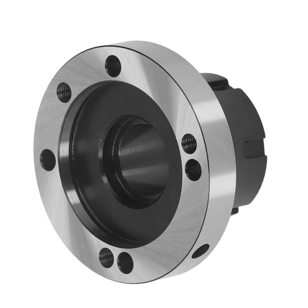 Collet Chuck Lathe Collet Chuck Adaptor Carbon Steel 80mm Diamet for CNC Milling Machine Turning Tool