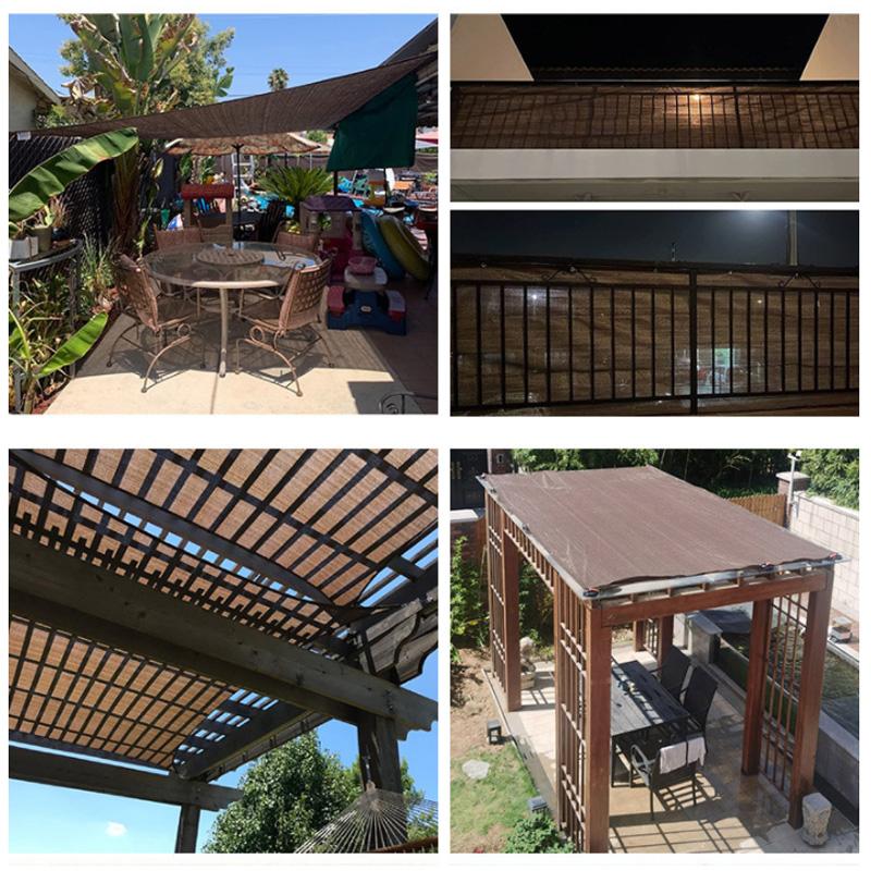 98% затеняющий садовый солнцезащитный козырек от солнца, парус, кофе, солнцезащитный козырек, сетчатый навес, теневая сетка