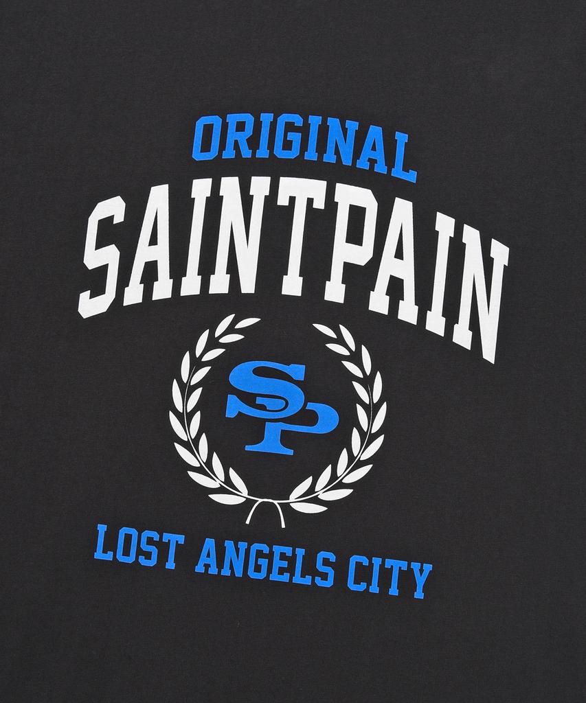 SAINTPAIN Sp Футболка с логотипом Heritage - Черная
