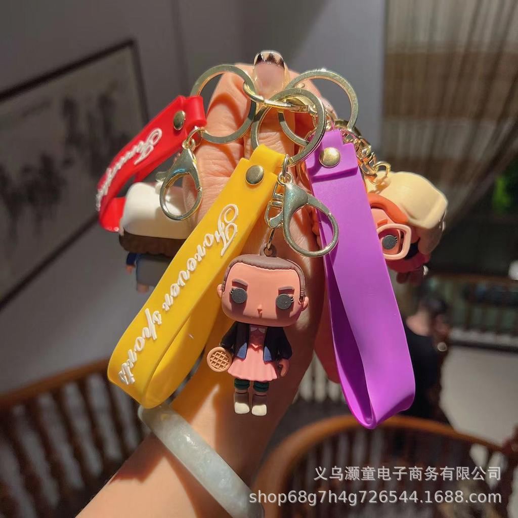 Американский брелок для ключей с куклой, милый кулон в виде куклы