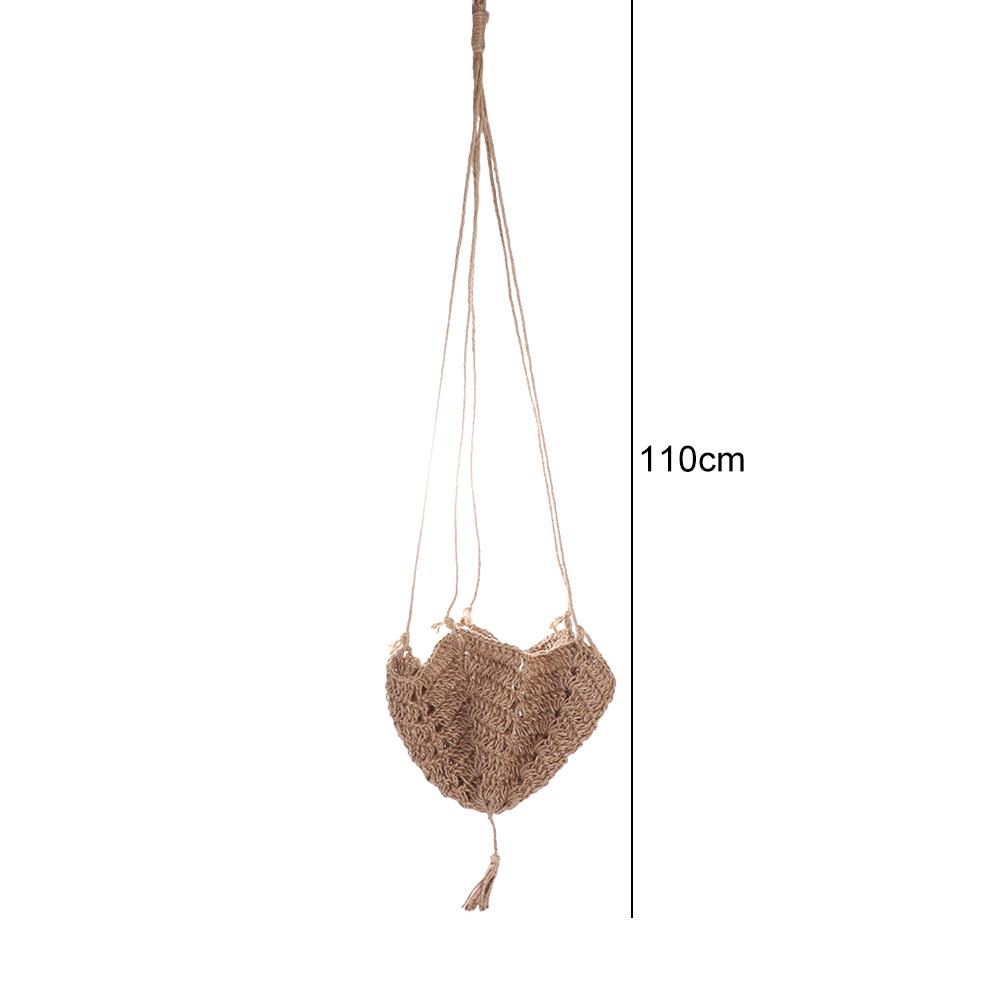 Sturdy Macrame Flower Pot Hanging Basket Hat Shaped Plant Hanger Nordic Hanging Planter Plant