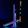 RGB лампа, музыкальный ритм, звукосниматель, несколько режимов, 5 скоростей, работа от батареи, настольная лампа управления звуком, окружающее освещение