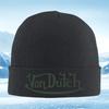 Von Dutch стильный дизайн логотипа Мужская Женская Унисекс Вязаная Шапка Бини Шапка-Свитер Зимняя Термо Теплая Рождественская Для Улицы Велосипеда Пешего Туризма
