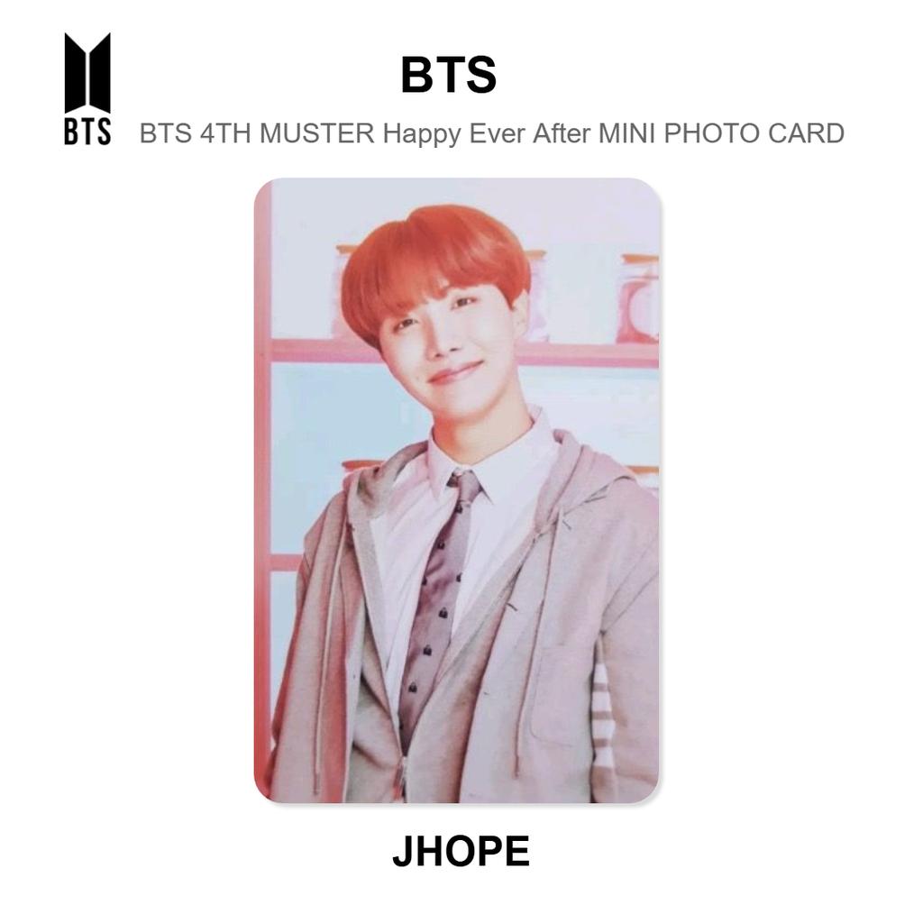BTS BTS 4-Й МУСТЕР Happy Ever After МИНИ ФОТОКАРТОЧКА Официальная Фотокарточка