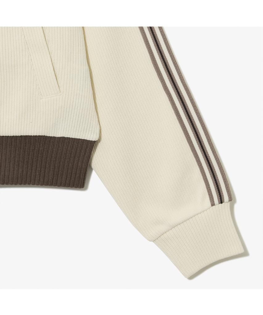 Fila 1911 Women'S Knit Track Zip-Up Cream
