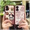 Anti-knock Full Wrap Phone Case For TCL 505/T509K/T5094 Graffiti TPU Phone Pouch Waterproof Silicone Protective Cartoon