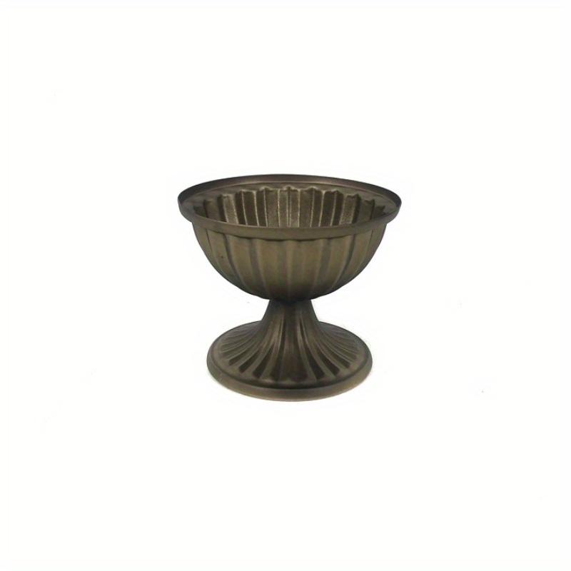 1PC European Vintage Pot Candlestick Table Decoration Florist Flower Arrangement Iron Wedding Banquet Table Flower Vase Decor