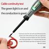 Electrician Voltage Tester Feature Audible Alerts Twin Color Light Warning None Contact Detection Magnetic Tip Included