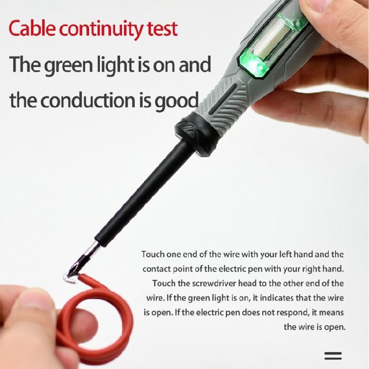 Electrician Voltage Tester Feature Audible Alerts Twin Color Light Warning None Contact Detection Magnetic Tip Included