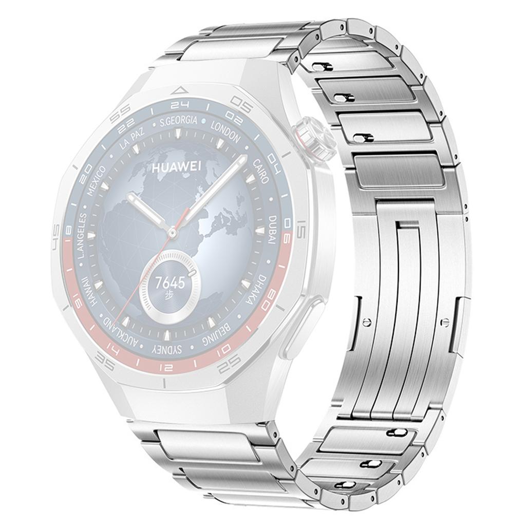 22 мм Полностью съемный металлический ремешок для Huawei Watch GT 6 Pro 46 мм / Oppo Watch X / X2 / 4 Pro Однозвеньевой титановый ремешок для часов