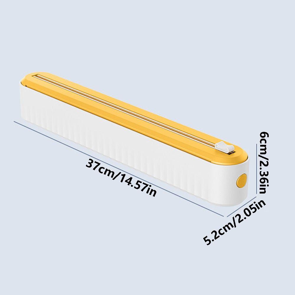 Wall Mounted Cling Film Cutter Box Suction Cup Baking Paper Cutter Household