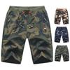 Summer Men's Casual Camo Capris Fashion Sports Shorts