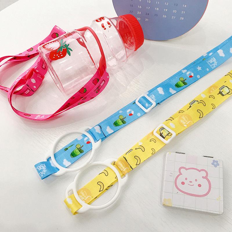 1Pc Water Bottle Shoulder Strap Kettle Straps Adjustable Portable Baby Buckle Lanyard For Outdoor Daily Walking Biking Hiking