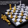 Настольная игра для малышей: международные шахматы, складная профессиональная шахматная доска, игрушки для родителей и детей, товары для отдыха на природе и путешествий.