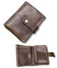 Ventury Bifold Настоящая Кожаная Кошелек Мужской, Кошелек для Карт и Монет, Большой, Вмещает 13, С Отделением для Монет, Простой, Винтажный Коричневый, Кожа, Держатель, Карман, Вместимость, Карты, Кошелек,