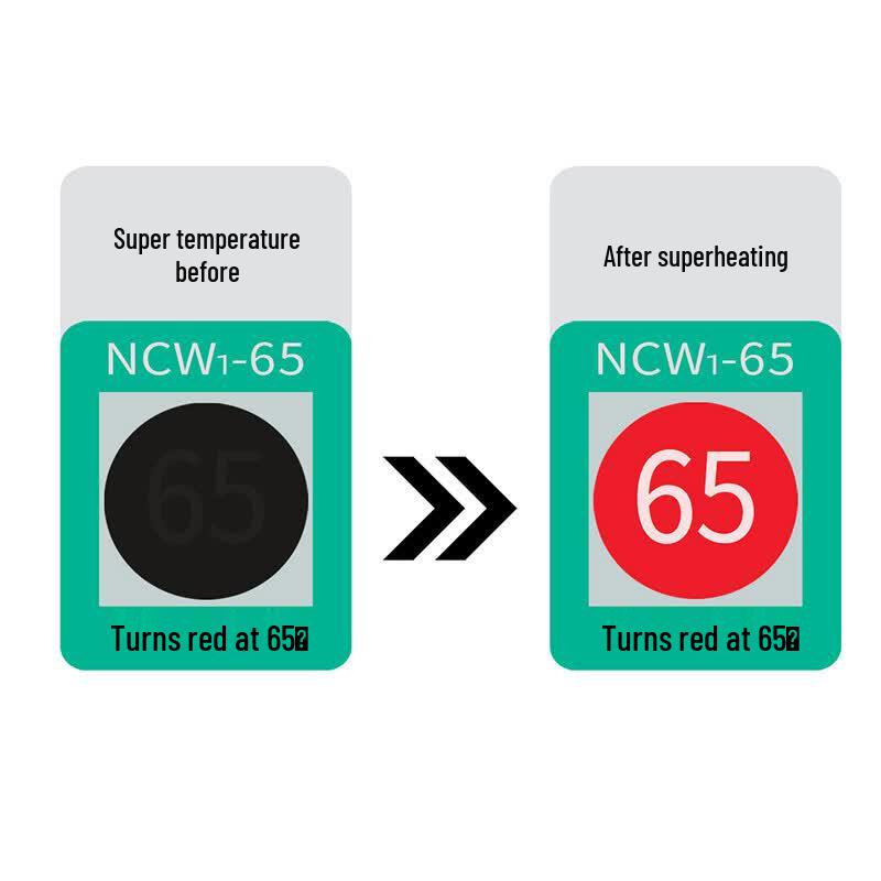 TFN NCW1 Reversible Temperature Label