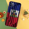 Vintage Haiti Haitian Flag Phone Case For iPhone 17 16 14 13 12 11 15 Pro Max 12 13 Mini 16E 17 Air Shockproof Cover