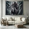 Predator Wall Tapestry Aesthetic Wall Hanging Printed Fabric Blanket Decorative Tapestries for Bedroom Living Room Home Decor