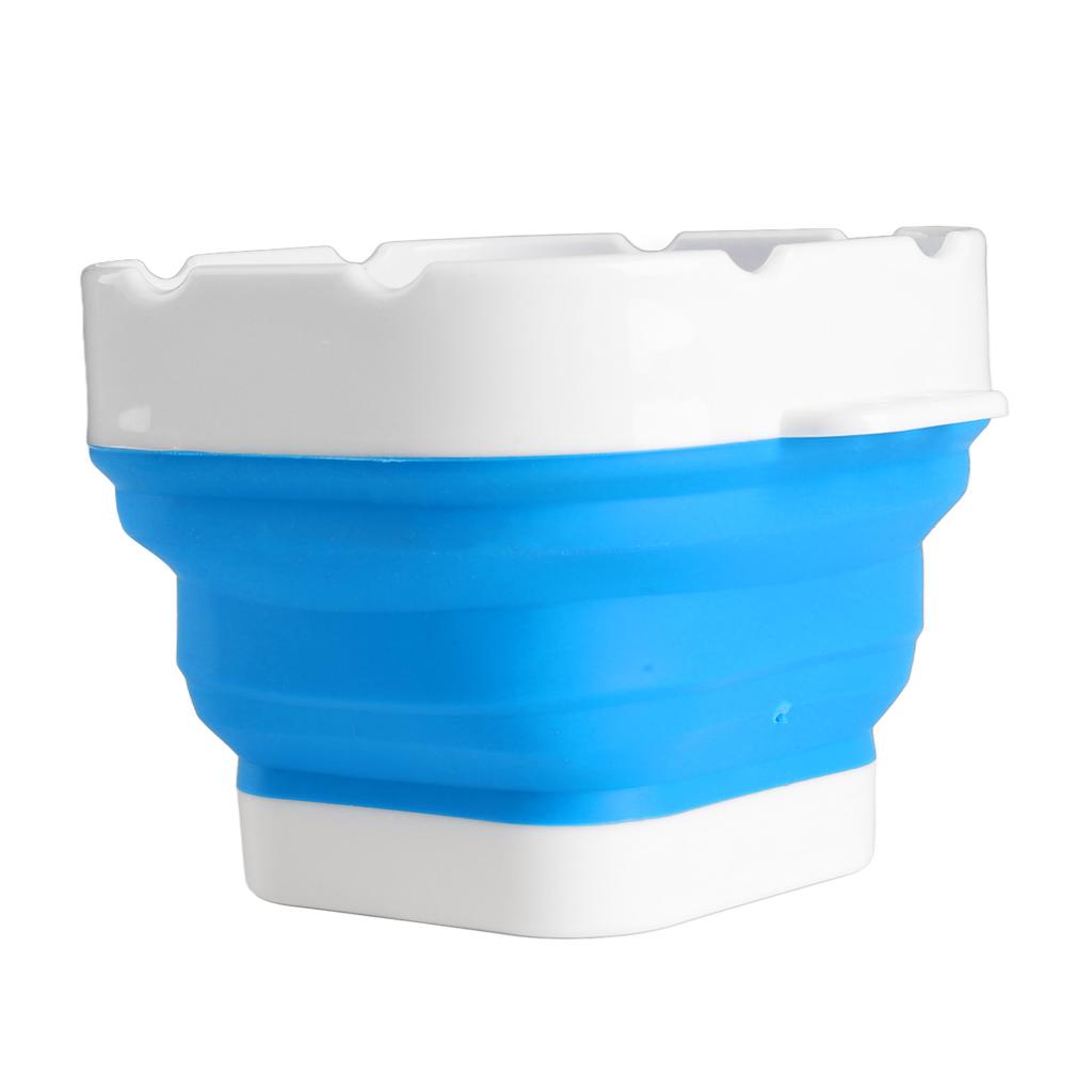 Collapsible Paint Brush Washer Professional Thickened Bottom Silicone Paint Brush Bucket for Beginners with Scrubbing Board