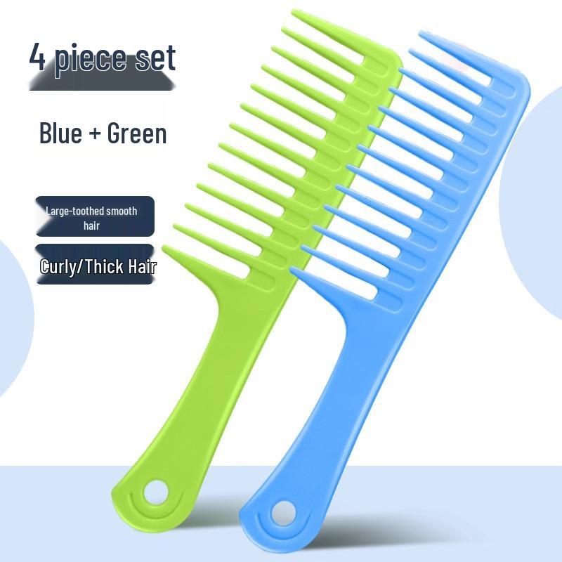 Женский гребень с широкими зубьями для гладких, не пушащихся длинных вьющихся волос