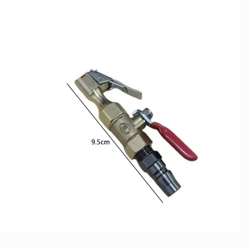 Quick Tire Inflator Nozzle 9.5cm Deflation Switch New Tire Inflator Chuck  for Tire Inflation