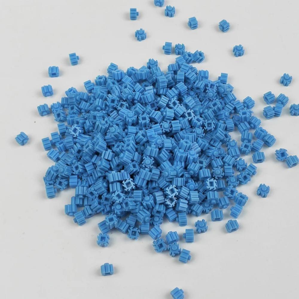 1000pcs 6*6mm Pixel Art Puzzle Micro Diamond Building Blocks DIY 3D Small Brick For Children's Toy Educational Kids