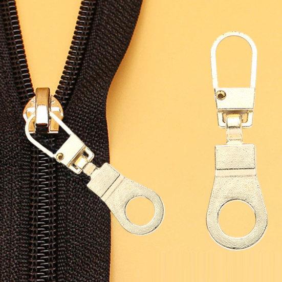 Съемный съемный сменный слайдер на молнии из сплава, 5 шт., комплект для шитья одежды своими руками, комплект для школьной сумки