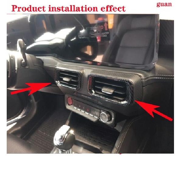 Car front air outlet Decorative frame For Ford Mustang GT 2024-2025