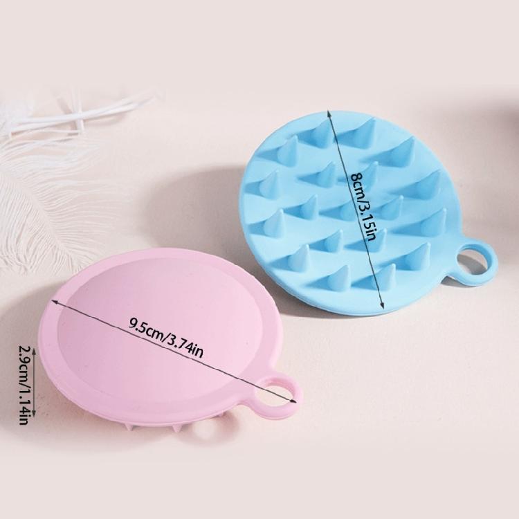 Щетка для мытья волос (сухих и влажных) Щетка для шампуня Щетка для ванны Силиконовая щетка-массажер для кожи головы Скраб для тела для мужчин и женщин