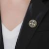 Teamer Символ Лилит Классическая Готическая Брошь Печать Демона Винтажный Амулет Ювелирные Изделия из Нержавеющей Стали Викканская Магия Женский Подарок