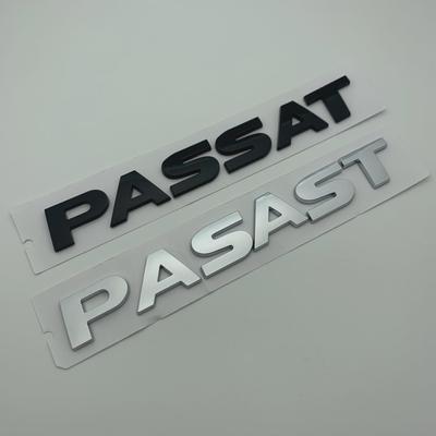 1 шт., высокое качество, 3D буквы из АБС-пластика, эмблема, украшение, наклейки на задний багажник для Passat B5 B5.5 B6 B7 B8, автомобильный Стайлинг, автоаксессуары