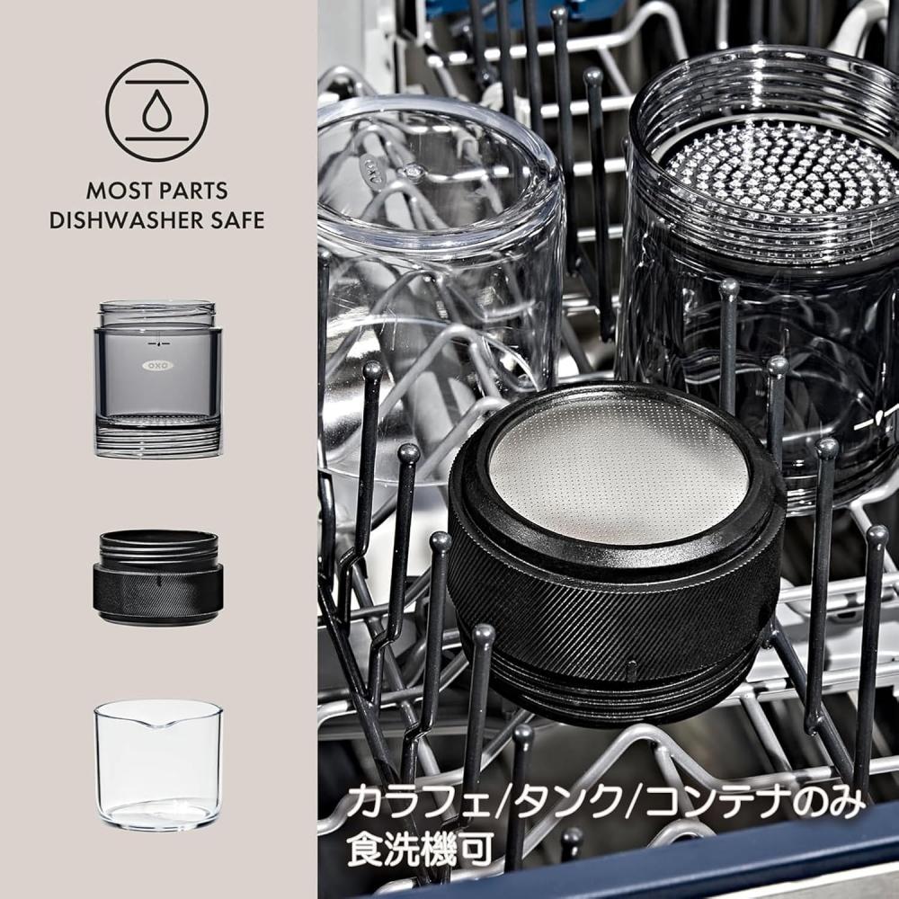 Кофеварка Oxo Quick Концентрированный Кофеварка Бутылка для Заваривания Водой Легкая Переносная 4 Чашки
