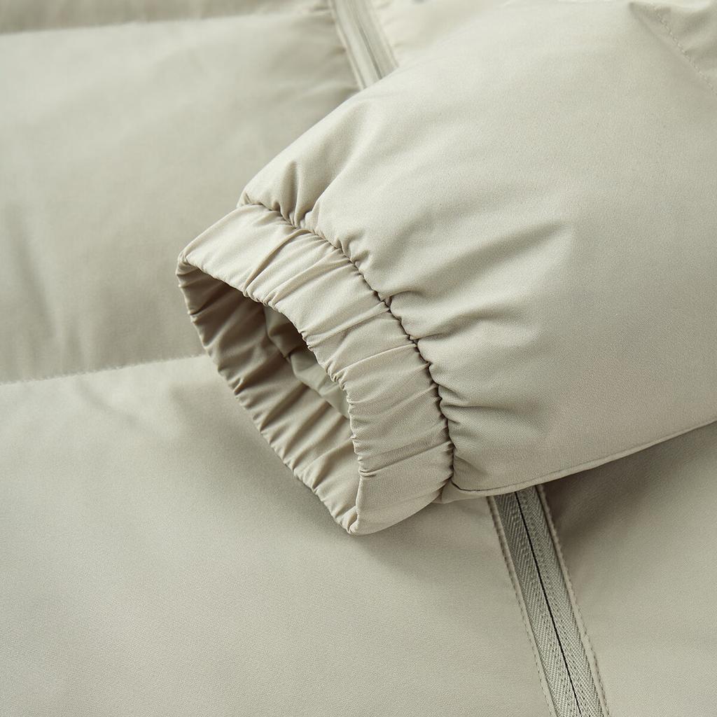 Adidas Уличная модная теплая короткая пуховая куртка унисекс, цвет матча-зеленый JL9583