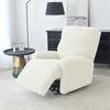 Thick Split Recliner Chair Cover Non-Slip Polar Fleece Single Sofa Covers for Living Room Lazy Boy Relaxing Armchair Slipcovers