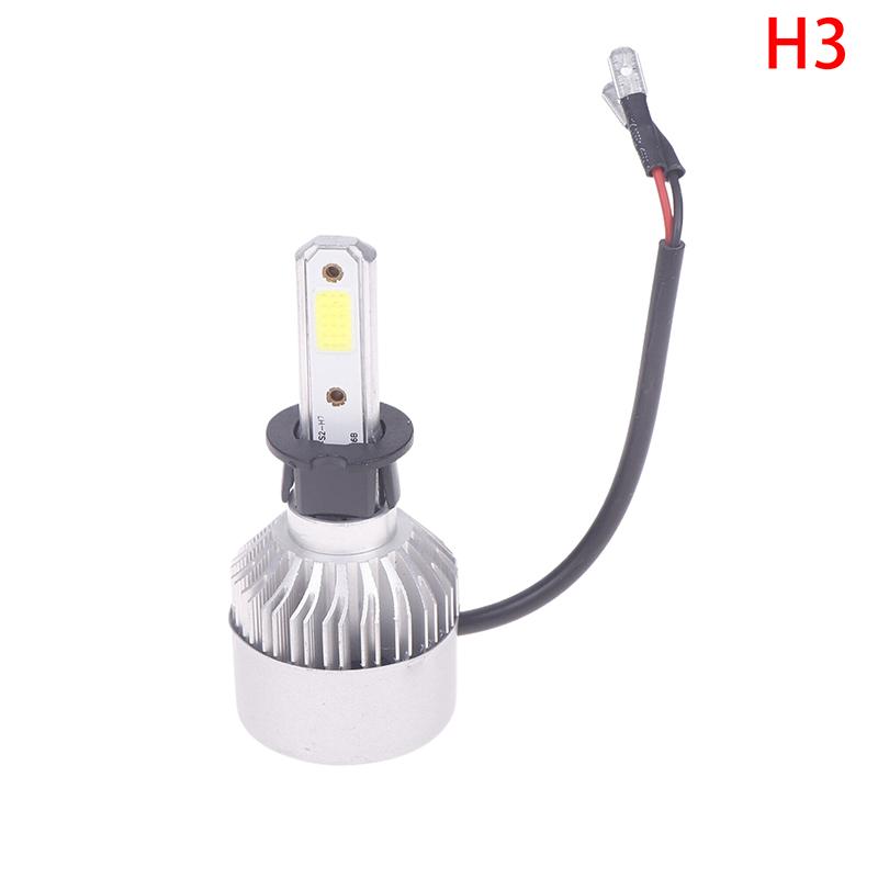 1 шт. Автомобильные яркие светодиодные передние противотуманные фары H4 H7 H1 H3 Лампы Шарики 8000 лм COB чипы с охлаждающим вентилятором Более длительный срок службы