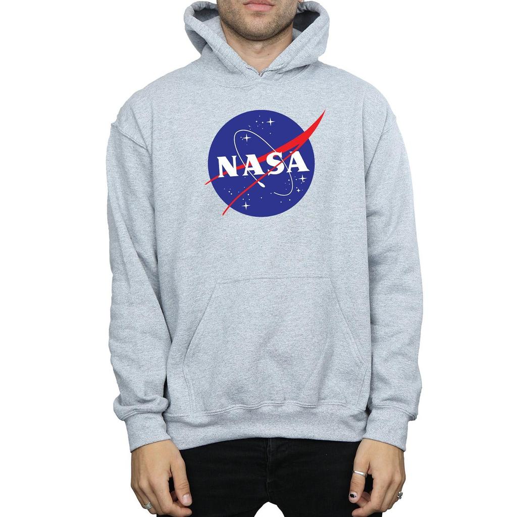NASA Mens Classic Insignia Logo Hoodie